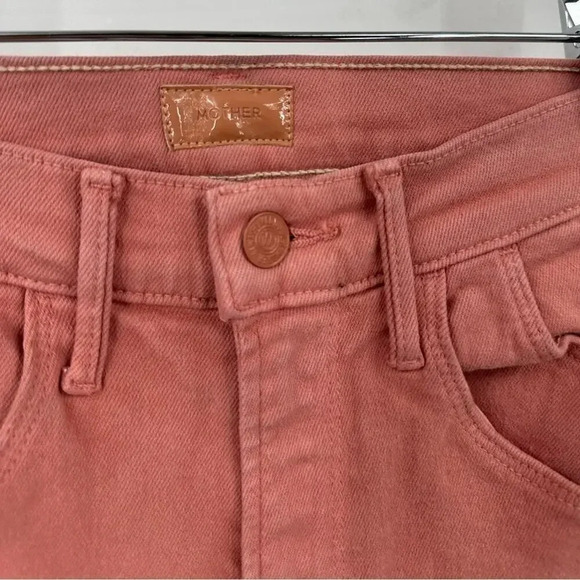 MOTHER | The Stash Mid Rise Dazzler Ankle Jeans in Desert Sand Size 24 B498 - Picture 3 of 7